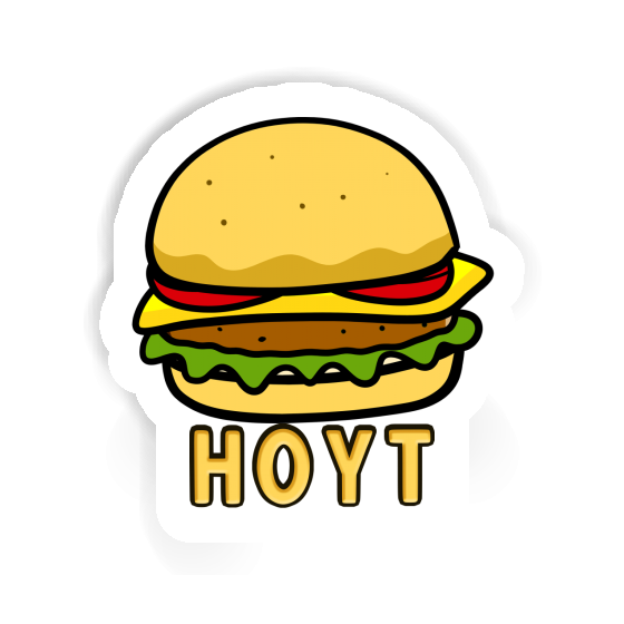Hoyt Sticker Cheeseburger Image