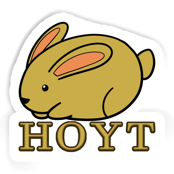 Sticker Hoyt Hare Notebook Image