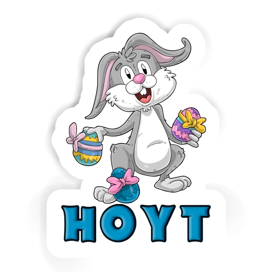 Lapin de Pâques Autocollant Hoyt Gift package Image