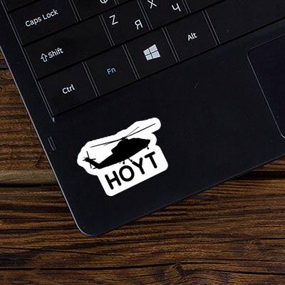 Sticker Helicopter Hoyt Laptop Image