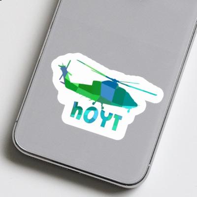Helicopter Sticker Hoyt Image