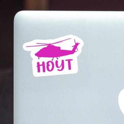 Sticker Helicopter Hoyt Notebook Image