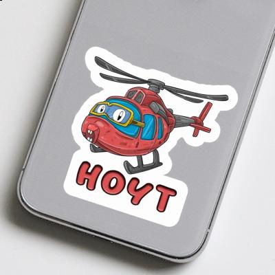 Hélicoptère Autocollant Hoyt Image