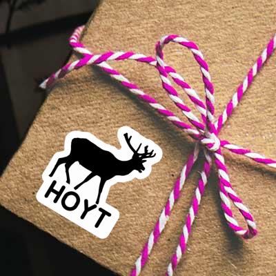 Hoyt Sticker Deer Laptop Image