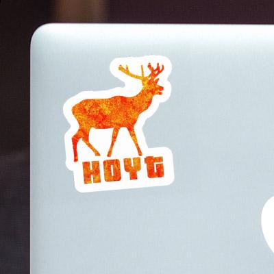 Deer Sticker Hoyt Notebook Image