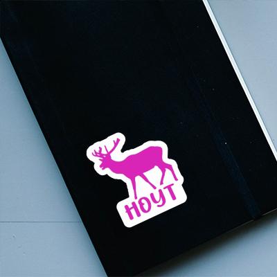 Sticker Deer Hoyt Notebook Image