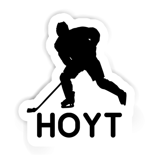 Aufkleber Eishockeyspieler Hoyt Laptop Image