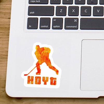 Sticker Hockey Player Hoyt Laptop Image