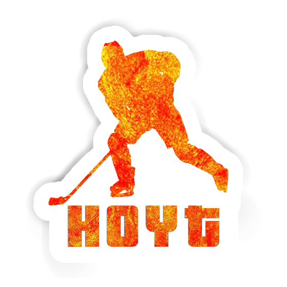 Aufkleber Hoyt Eishockeyspieler Notebook Image
