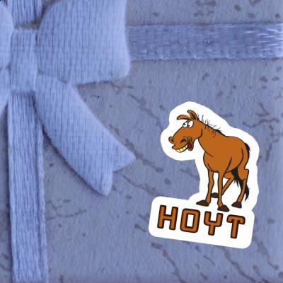 Sticker Hoyt Pferd Notebook Image