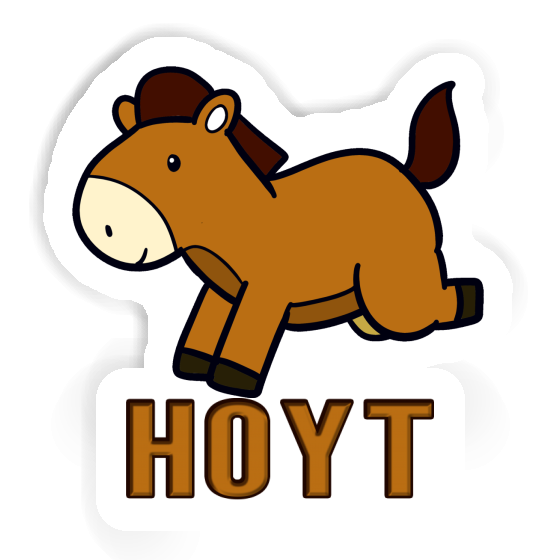 Pferd Sticker Hoyt Notebook Image