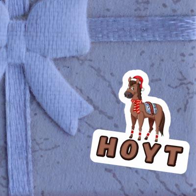 Sticker Weihnachtspferd Hoyt Gift package Image