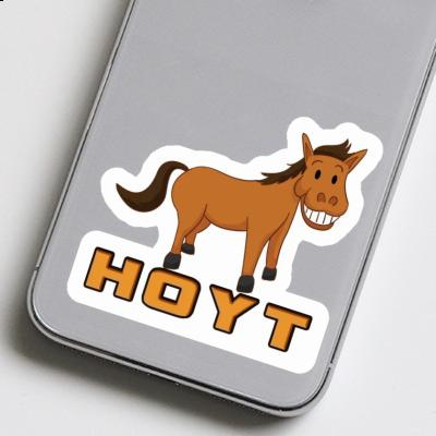 Sticker Hoyt Horse Notebook Image