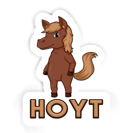Sticker Horse Hoyt Laptop Image