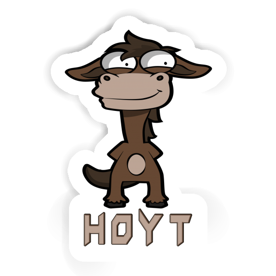 Hoyt Sticker Pferd Notebook Image