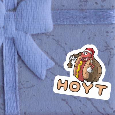 Hoyt Sticker Hot Dog Laptop Image