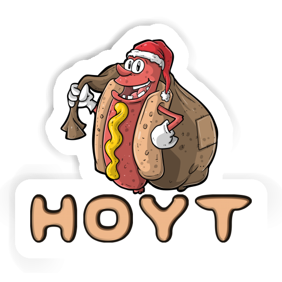 Hoyt Sticker Hot Dog Notebook Image