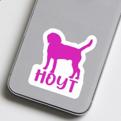 Dog Sticker Hoyt Laptop Image