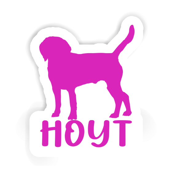 Dog Sticker Hoyt Image