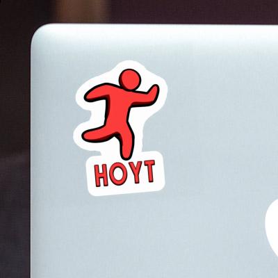 Runner Sticker Hoyt Notebook Image