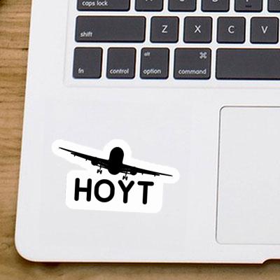 Hoyt Autocollant Avion Image