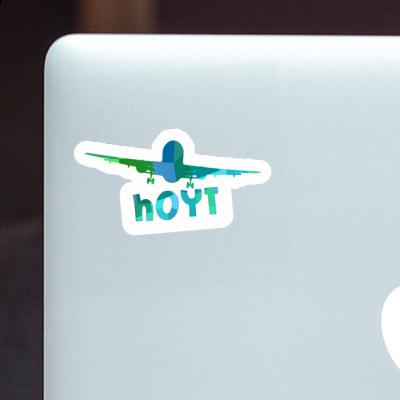 Flugzeug Sticker Hoyt Laptop Image