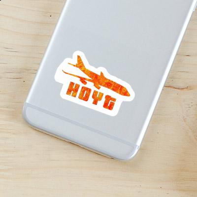 Hoyt Sticker Jumbo-Jet Image