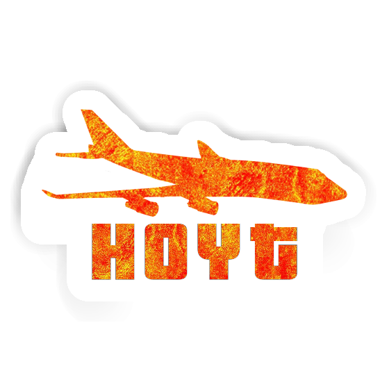 Hoyt Sticker Jumbo-Jet Laptop Image