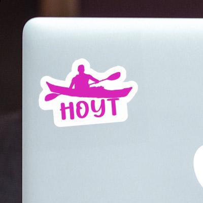 Kayaker Sticker Hoyt Image