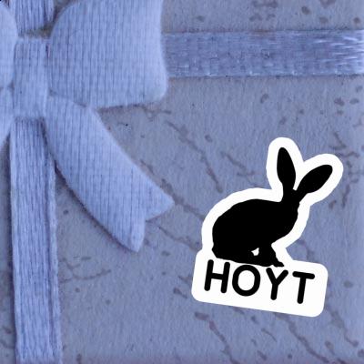 Sticker Hoyt Rabbit Notebook Image