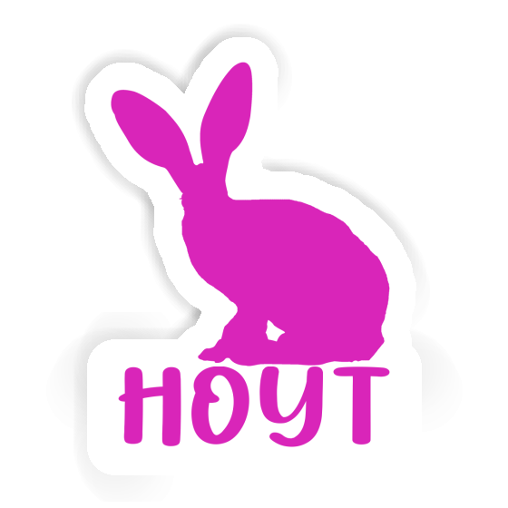 Rabbit Sticker Hoyt Notebook Image