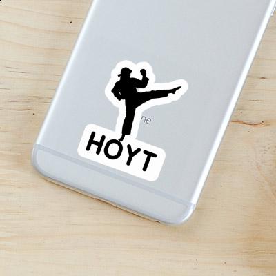 Hoyt Sticker Karateka Notebook Image