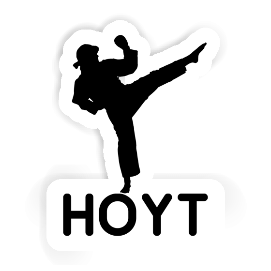 Sticker Karateka Hoyt Notebook Image