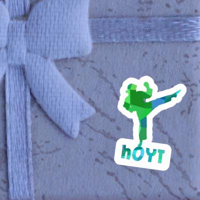 Sticker Karateka Hoyt Notebook Image