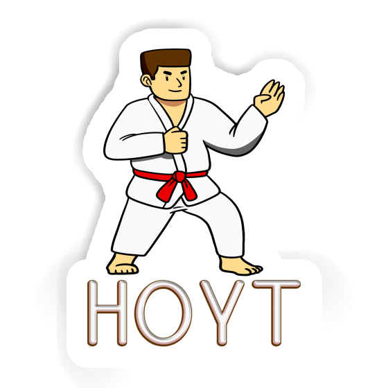 Aufkleber Karateka Hoyt Image