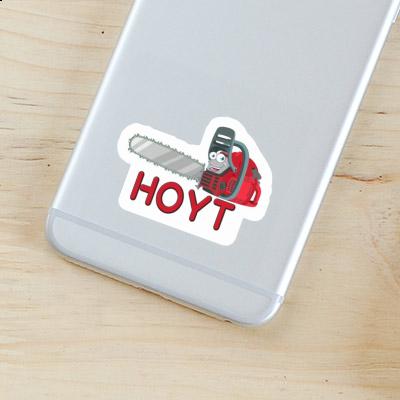 Sticker Hoyt Chainsaw Notebook Image