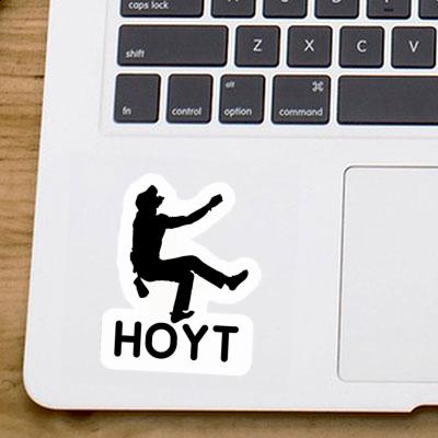 Sticker Hoyt Climber Notebook Image