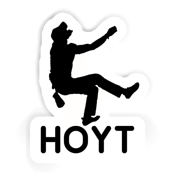 Sticker Kletterer Hoyt Notebook Image