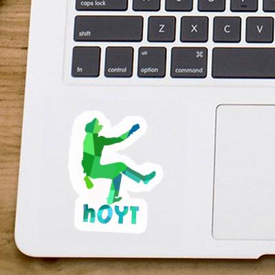 Hoyt Sticker Kletterer Laptop Image