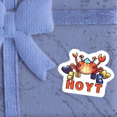 Hoyt Sticker Crab Notebook Image