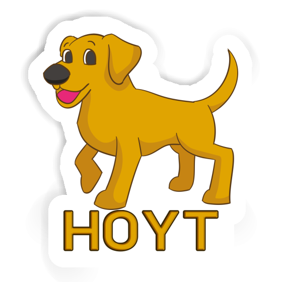 Labrador Sticker Hoyt Notebook Image