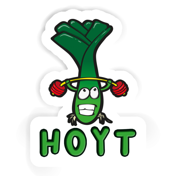 Hoyt Sticker Weightlifter Image