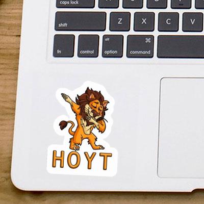 Hoyt Autocollant Lion Notebook Image