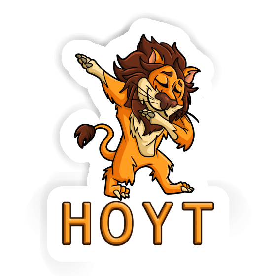 Hoyt Autocollant Lion Laptop Image