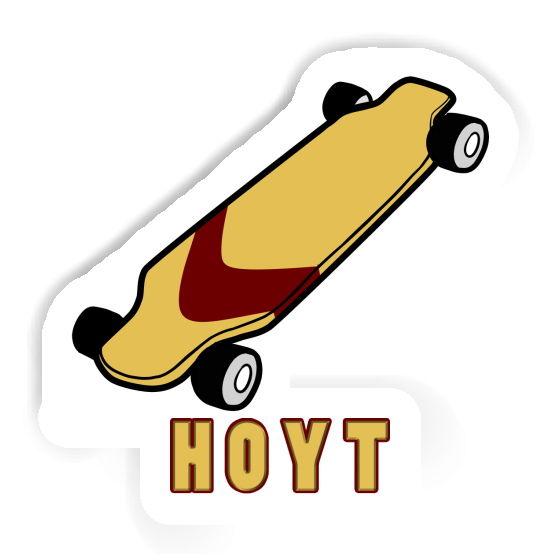 Hoyt Sticker Longboard Image