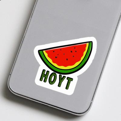 Sticker Wassermelone Hoyt Notebook Image