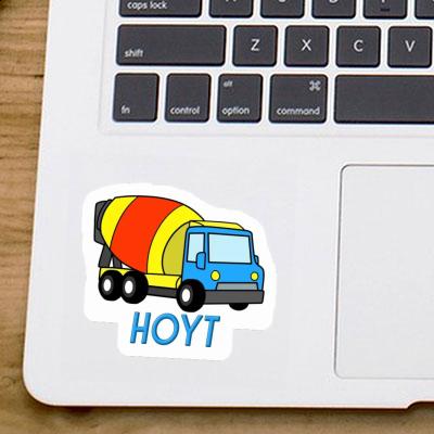 Sticker Hoyt Mischer-LKW Laptop Image