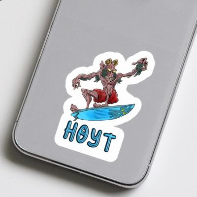 Hoyt Sticker Surfer Notebook Image