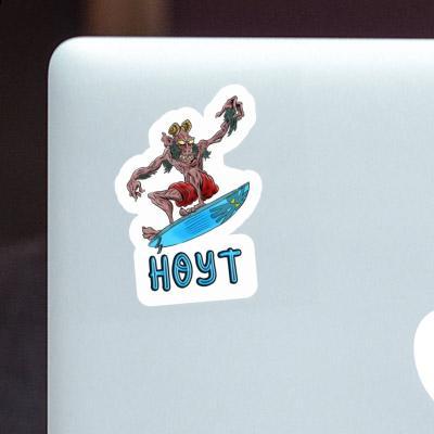 Sticker Surfer Hoyt Laptop Image