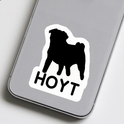 Pug Sticker Hoyt Image